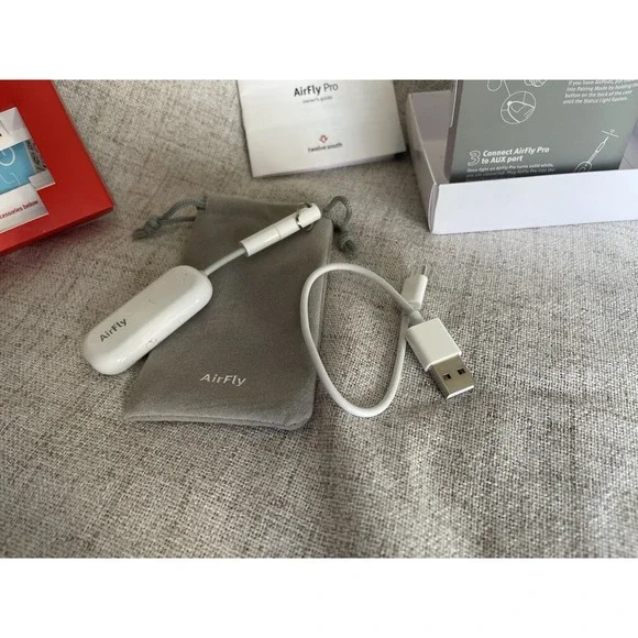 AirFly Pro Bluetooth WiFi Audio Transmitter/Receiver for Two Devices - Picture 8 of 10